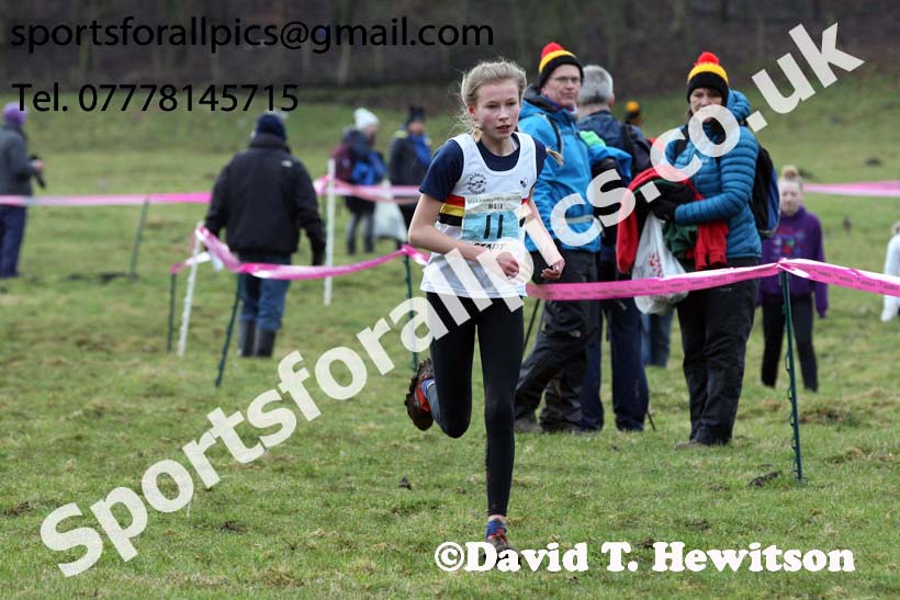 Girls under-13s, Start Fitness NEHL, Thornley Hill Farm, Peterlee, County Durham. Photo: David T. Hewitson/Sports for All Pics